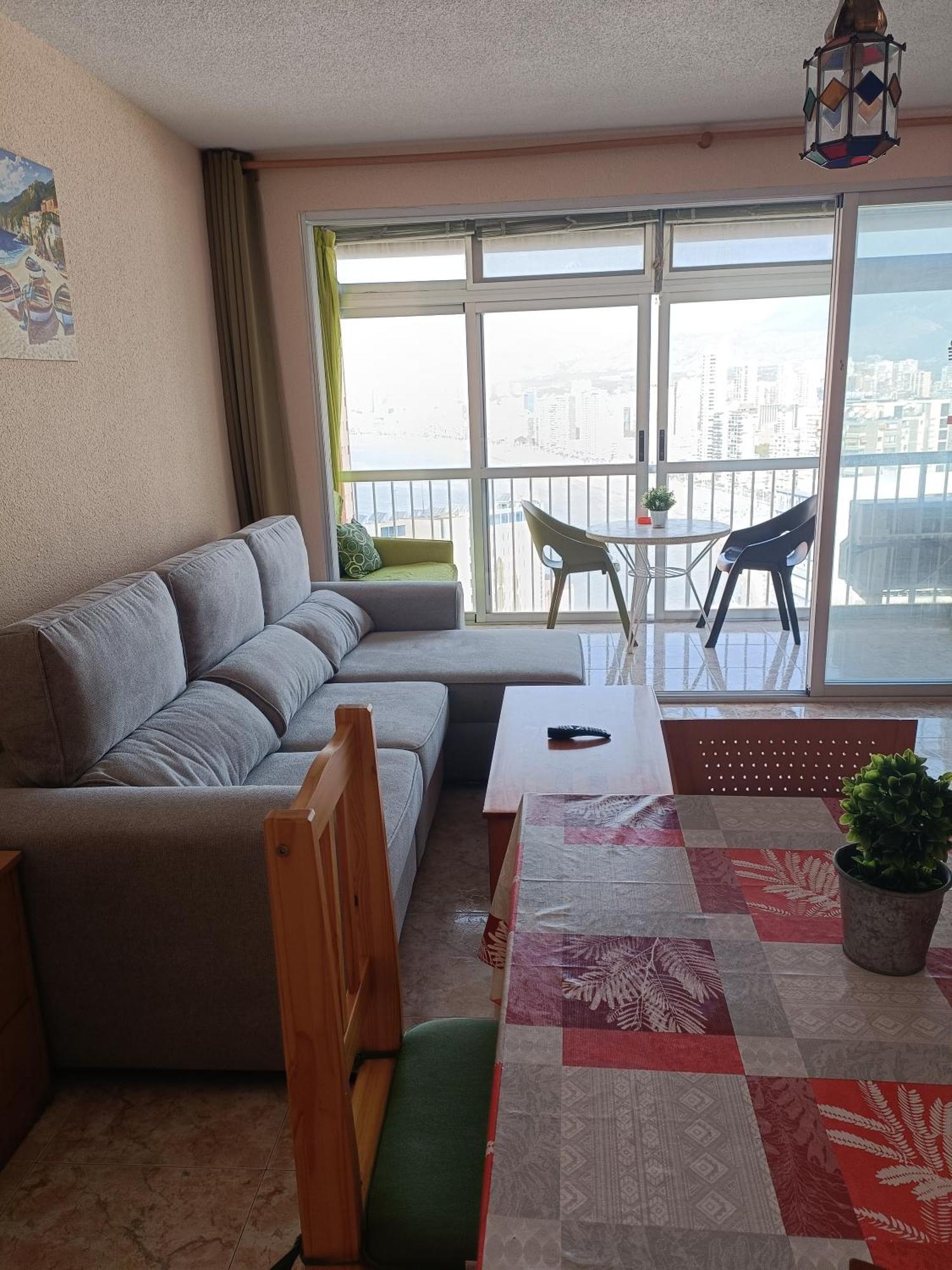 Apartamento Con Vistas A La Playa De Levante Benidorm Exteriör bild