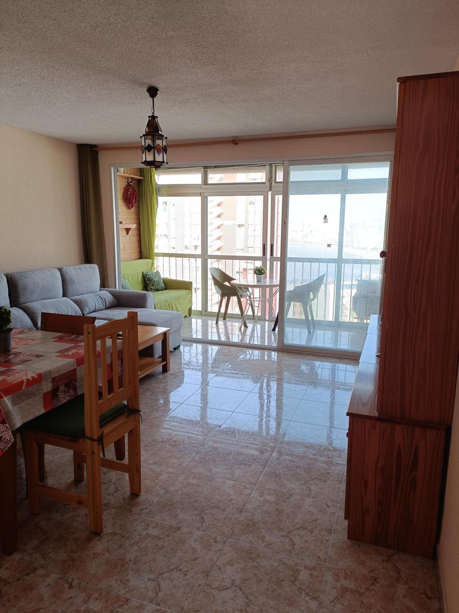 Apartamento Con Vistas A La Playa De Levante Benidorm Exteriör bild